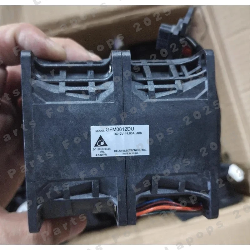d+New Cooler Fan for Original Delta GFM0812DU 8CM 8085 12V 14A Turbo Dual Motor Automotive Turbocharging Fan 80x80x85mm
d+New Cooler Fan for Original Delta GFM0812DU 8CM 8085 12V 14A Turbo Dual Motor Automotive Turbocharging Fan 80x80x85mm