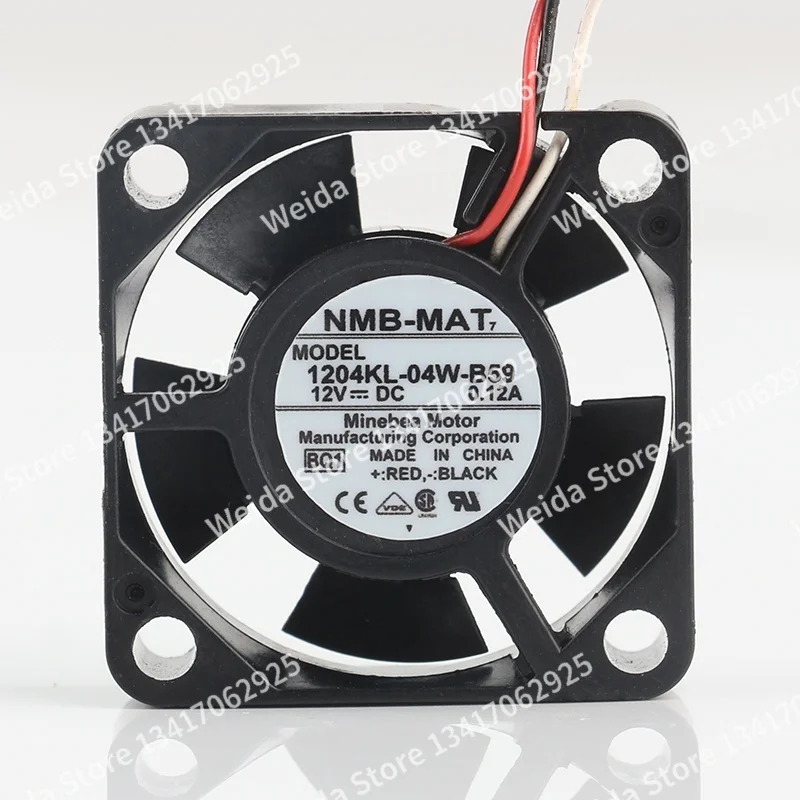 30X30X10MM New NMB DC 12V 0.12A 1204KL-04W-B59 3010 Micro ultra-thin silent inverter 3CM three wire cooling fan
30X30X10MM New NMB DC 12V 0.12A 1204KL-04W-B59 3010 Micro ultra-thin silent inverter 3CM three wire cooling fan