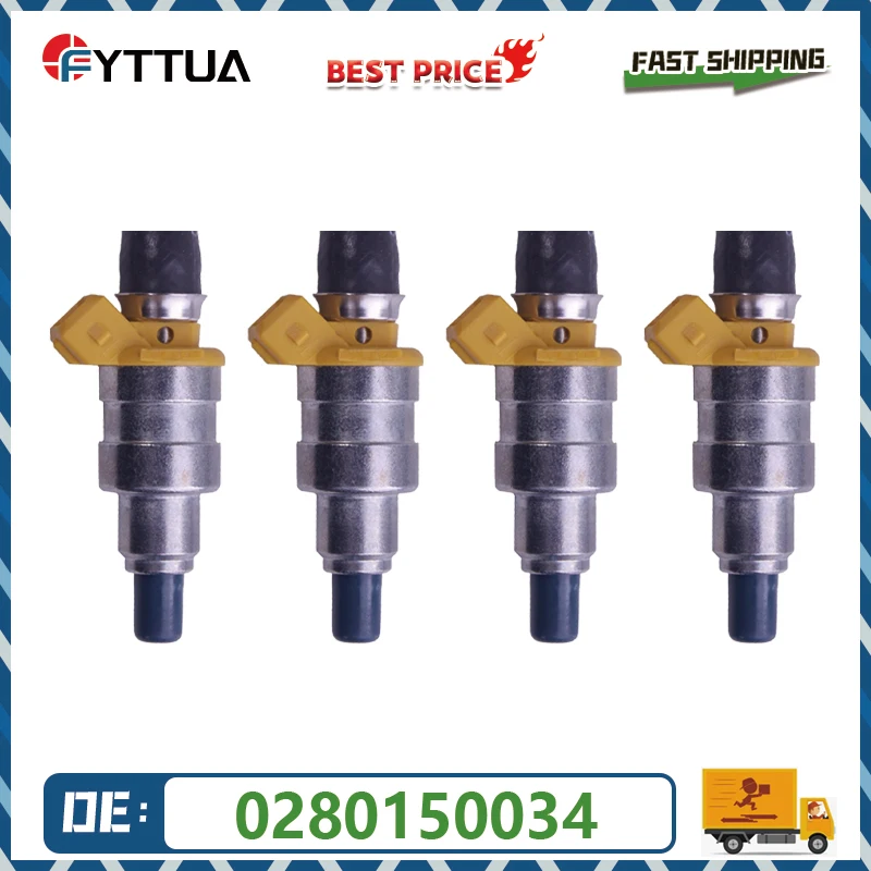 4pcs High Quality Fuel Injector 0280150034 for Mercedes Benz SL Coupe C107 S-CLASS W116 EV1 Brand New
4pcs High Quality Fuel Injector 0280150034 for Mercedes Benz SL Coupe C107 S-CLASS W116 EV1 Brand New