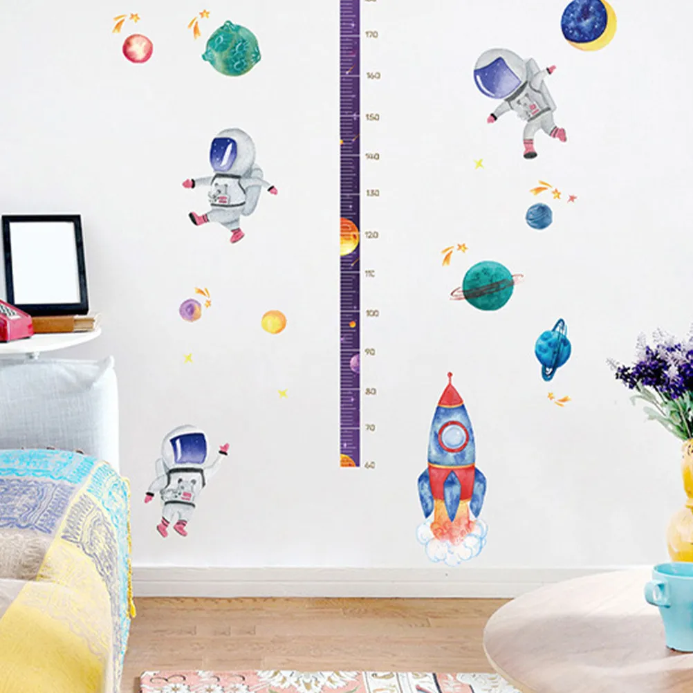 Height Growth Wall Sticker Kids Bedroom Decor Waterproof PVC Height Growth Stickers Astronaut Cartoon Newborn Ruler Space Room
Height Growth Wall Sticker Kids Bedroom Decor Waterproof PVC Height Growth Stickers Astronaut Cartoon Newborn Ruler Space Room
