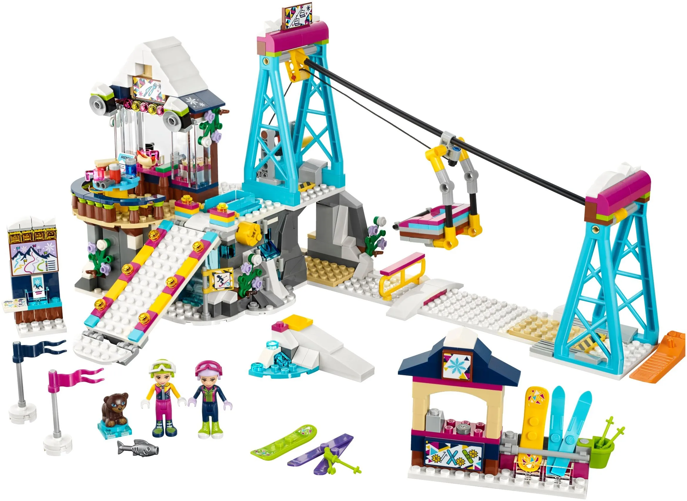 585 pcs The Snow Resort Ski Lift 10732 Good Friends series building block 41324 Assembling Bricks For Kids Children
585 pcs The Snow Resort Ski Lift 10732 Good Friends series building block 41324 Assembling Bricks For Kids Children