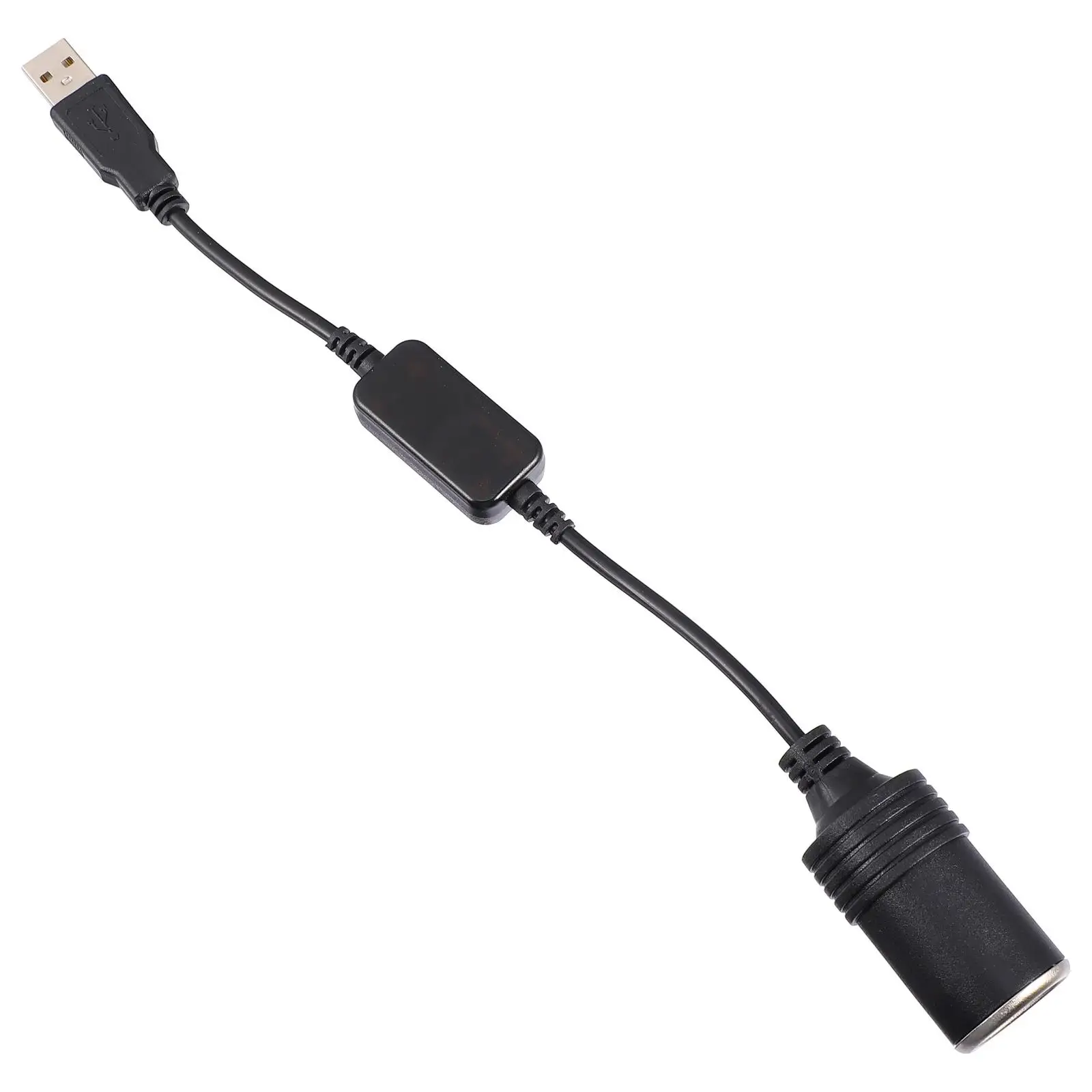 PVC Copper Wire Power Converter USB to Lighter Socket 5V to 12V Boost Adapter Female Car Cable Inverter Practical
PVC Copper Wire Power Converter USB to Lighter Socket 5V to 12V Boost Adapter Female Car Cable Inverter Practical