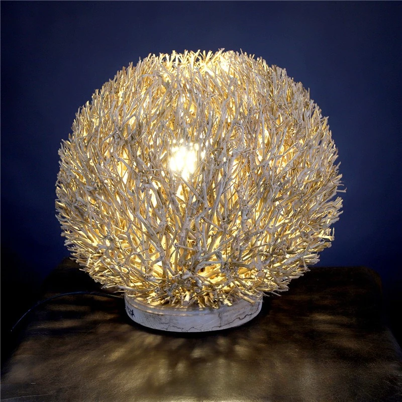 Wooden craft desk lamp Floor lamp Bed and breakfast Restaurant Cafe Rotten wood branches Decorative wooden lamps
Wooden craft desk lamp Floor lamp Bed and breakfast Restaurant Cafe Rotten wood branches Decorative wooden lamps