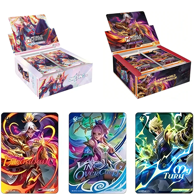 Оригинальные коллекционные карты KAYOU Mobile Legends Bang Bang: Серия «Рука судьбы», аниме-атрибутика, подарок для детей на праздники
Оригинальные коллекционные карты KAYOU Mobile Legends Bang Bang: Серия «Рука судьбы», аниме-атрибутика, подарок для детей на праздники