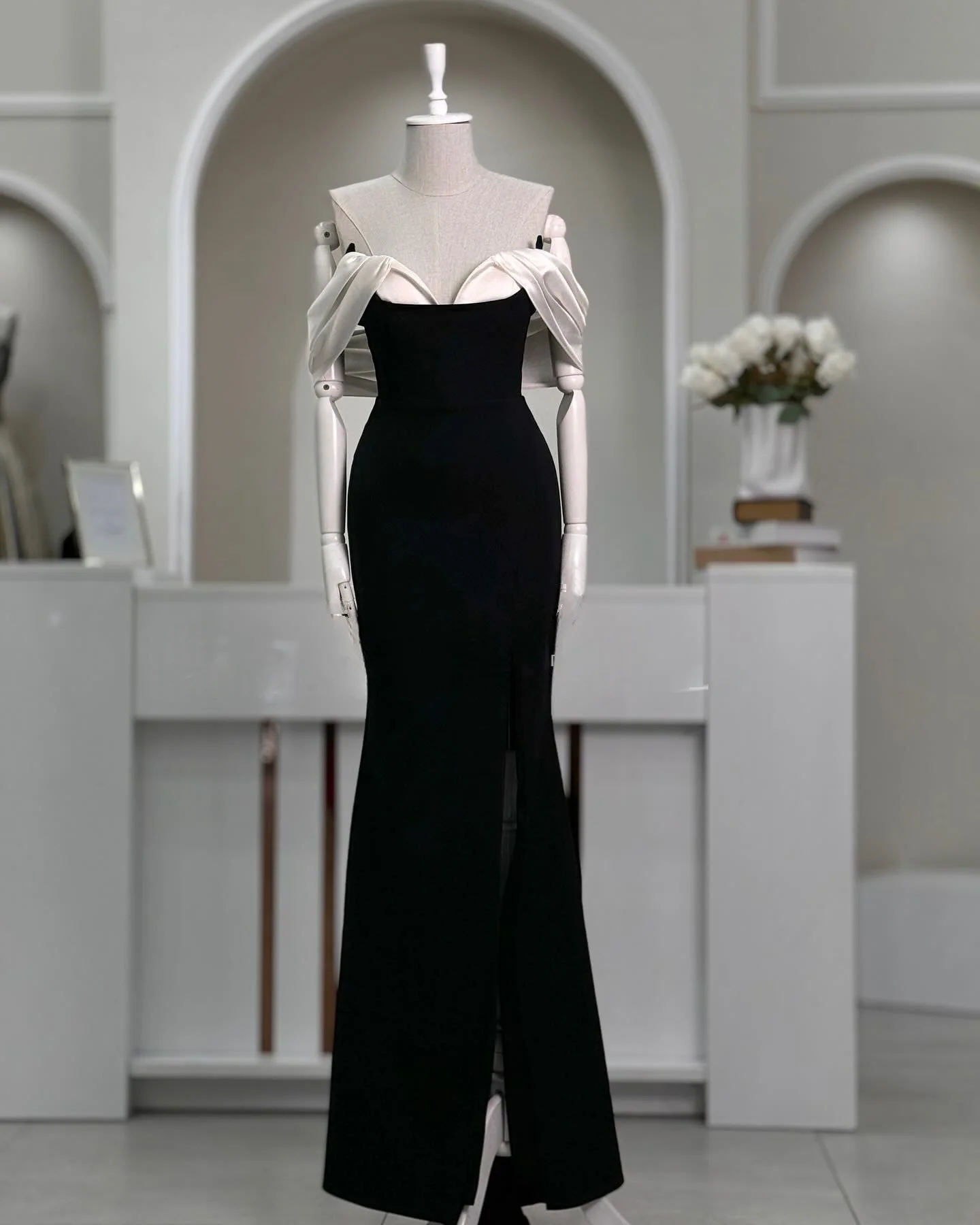 Customized Sexy Jersey Mermaid Off the Shoulder Evening Dress Fashion Short Sleeves Sweetheart Floor Length Celebrity Gowns
Customized Sexy Jersey Mermaid Off the Shoulder Evening Dress Fashion Short Sleeves Sweetheart Floor Length Celebrity Gowns