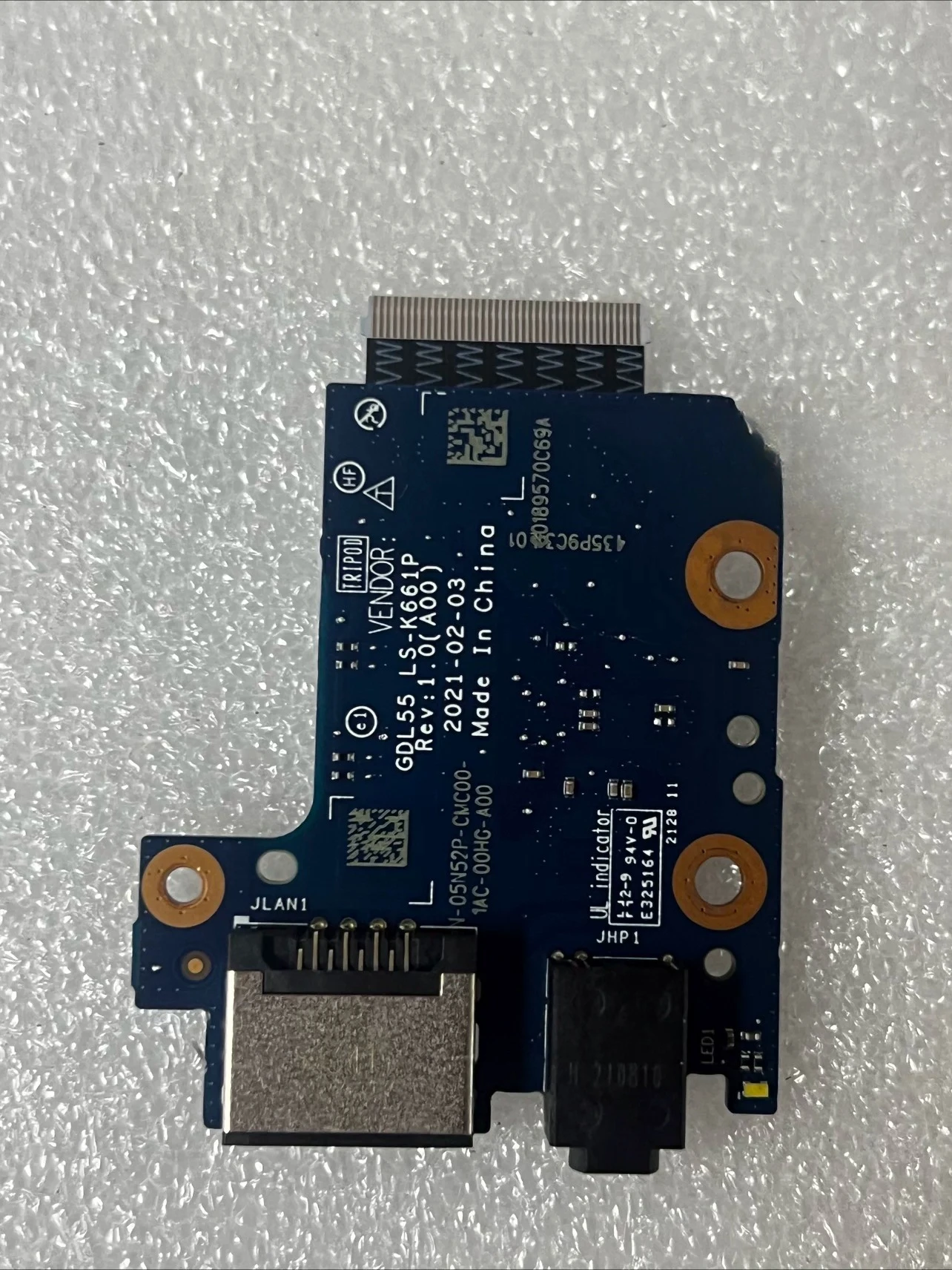 For Dell G15 5510 5511 New Original USB Audio Interface Small Board LS-K661P
For Dell G15 5510 5511 New Original USB Audio Interface Small Board LS-K661P