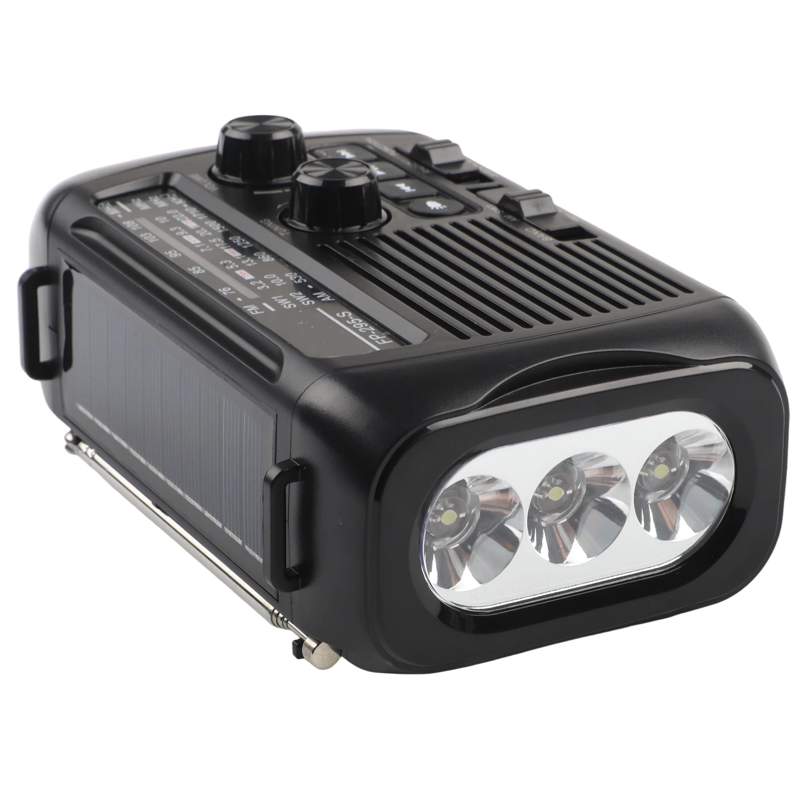 FM AM SW Радио на солнечной батарее с рукояткой, перезаряжаемая литиевая батарея для приключений на открытом воздухе, различные варианты воспроизведения, радио
FM AM SW Радио на солнечной батарее с рукояткой, перезаряжаемая литиевая батарея для приключений на открытом воздухе, различные варианты воспроизведения, радио