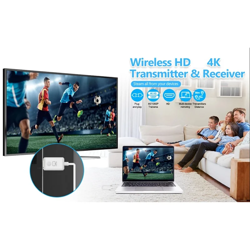 A25P беспроводной совместимый удлинительный кабель аудио-видео передатчик и приемник адаптер дисплея для камеры проектора 30 м, пластик
A25P беспроводной совместимый удлинительный кабель аудио-видео передатчик и приемник адаптер дисплея для камеры проектора 30 м, пластик