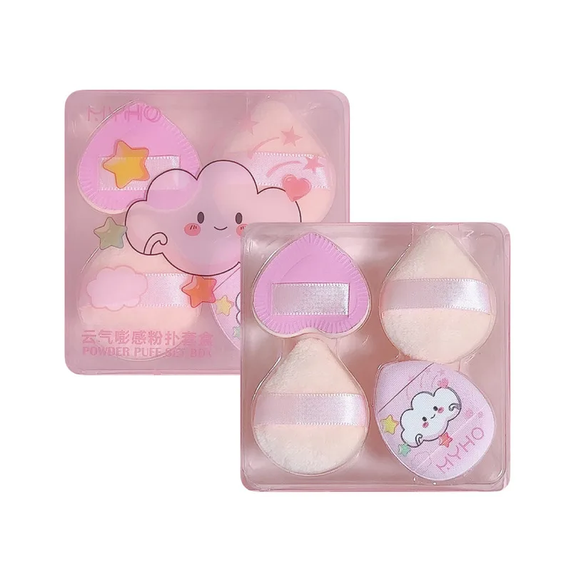 MYHO Cute And Interesting Cloud Feeling Flocking Sponge Makeup Brightening Blusher Concealer Finger Powder Puff Kit
MYHO Cute And Interesting Cloud Feeling Flocking Sponge Makeup Brightening Blusher Concealer Finger Powder Puff Kit