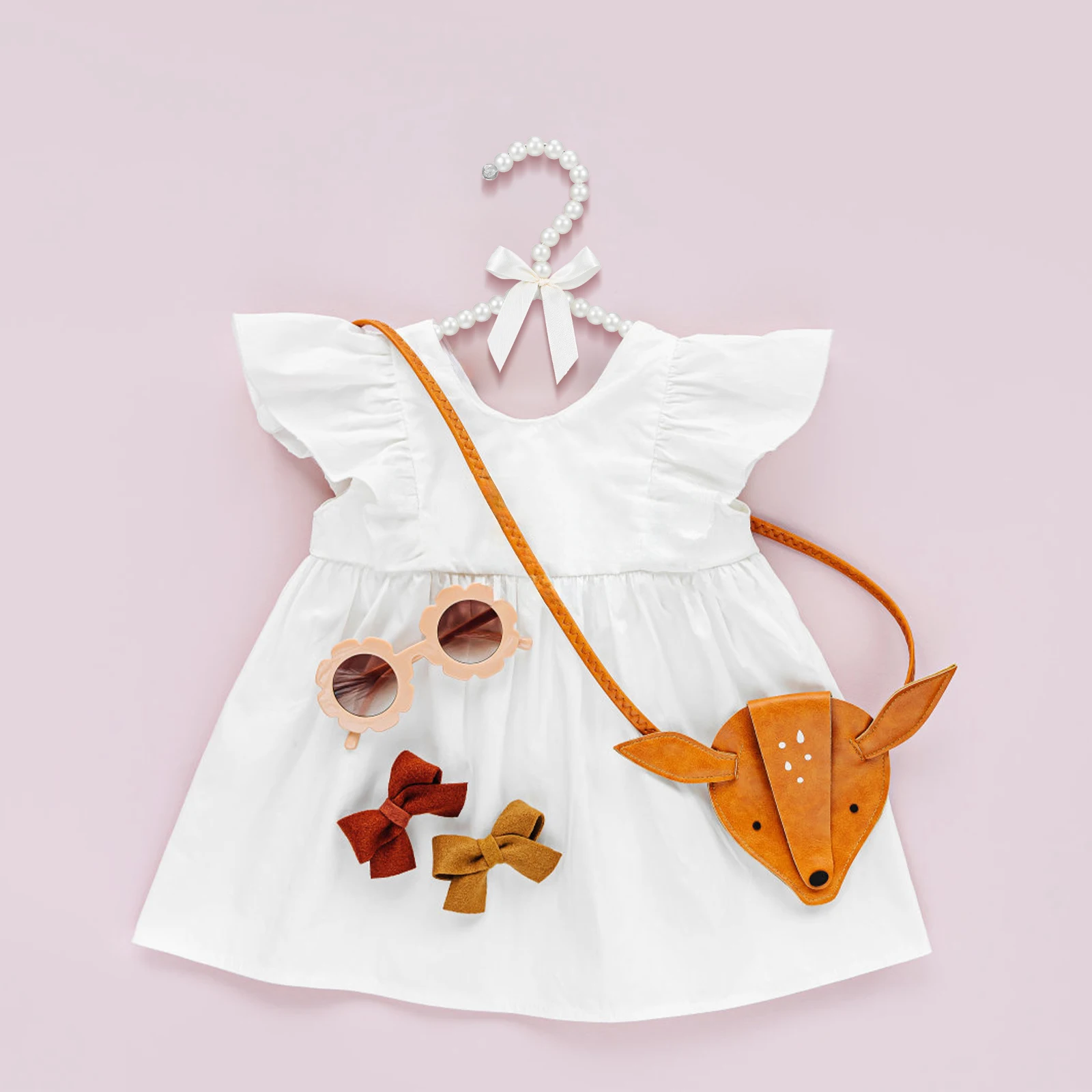 2 Pcs Hangers White Children Small Hangers For Clothes Clothes Small Beaded Drying Garment Storage Laundry Wardrobe Organizers
2 Pcs Hangers White Children Small Hangers For Clothes Clothes Small Beaded Drying Garment Storage Laundry Wardrobe Organizers