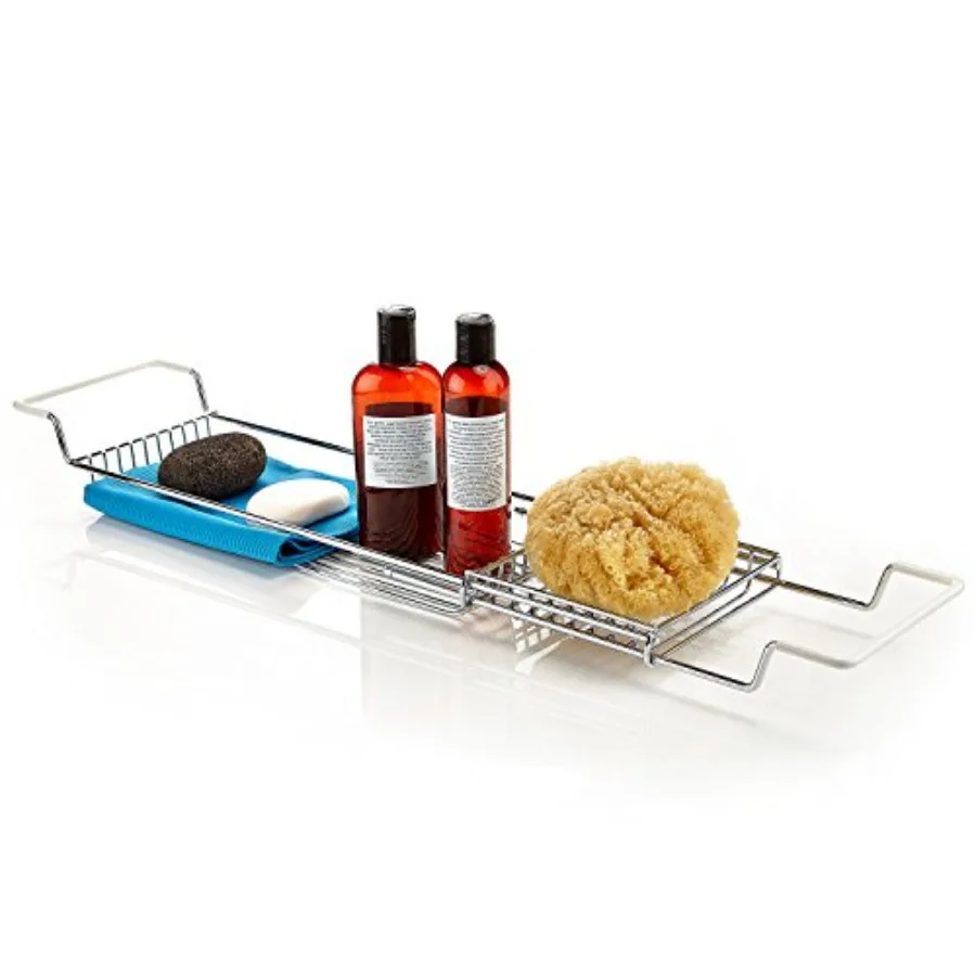 Stainless Steel Expandable Shower Bathtub Tray Over The Clawfoot Tub Bath Caddy
Stainless Steel Expandable Shower Bathtub Tray Over The Clawfoot Tub Bath Caddy