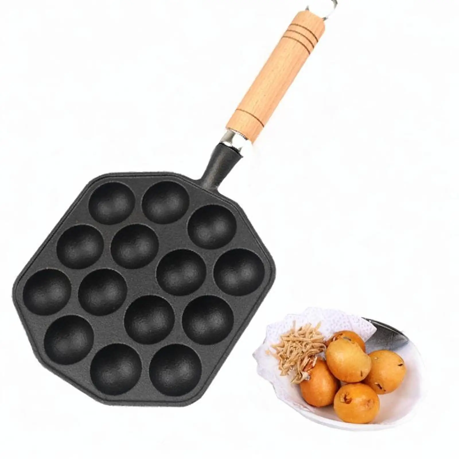 Takoyaki Pan легко использовать фотопосуда для выпечки на открытом воздухе, дома, кемпинга
Takoyaki Pan легко использовать фотопосуда для выпечки на открытом воздухе, дома, кемпинга