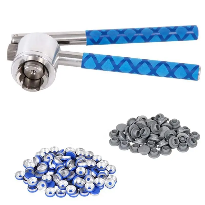 A20F-13Mm Flip Crimper Flip Caps Crimper 100 Pcs Flip Caps And 100 Pcs Rubber Stoppers Are Included
A20F-13Mm Flip Crimper Flip Caps Crimper 100 Pcs Flip Caps And 100 Pcs Rubber Stoppers Are Included