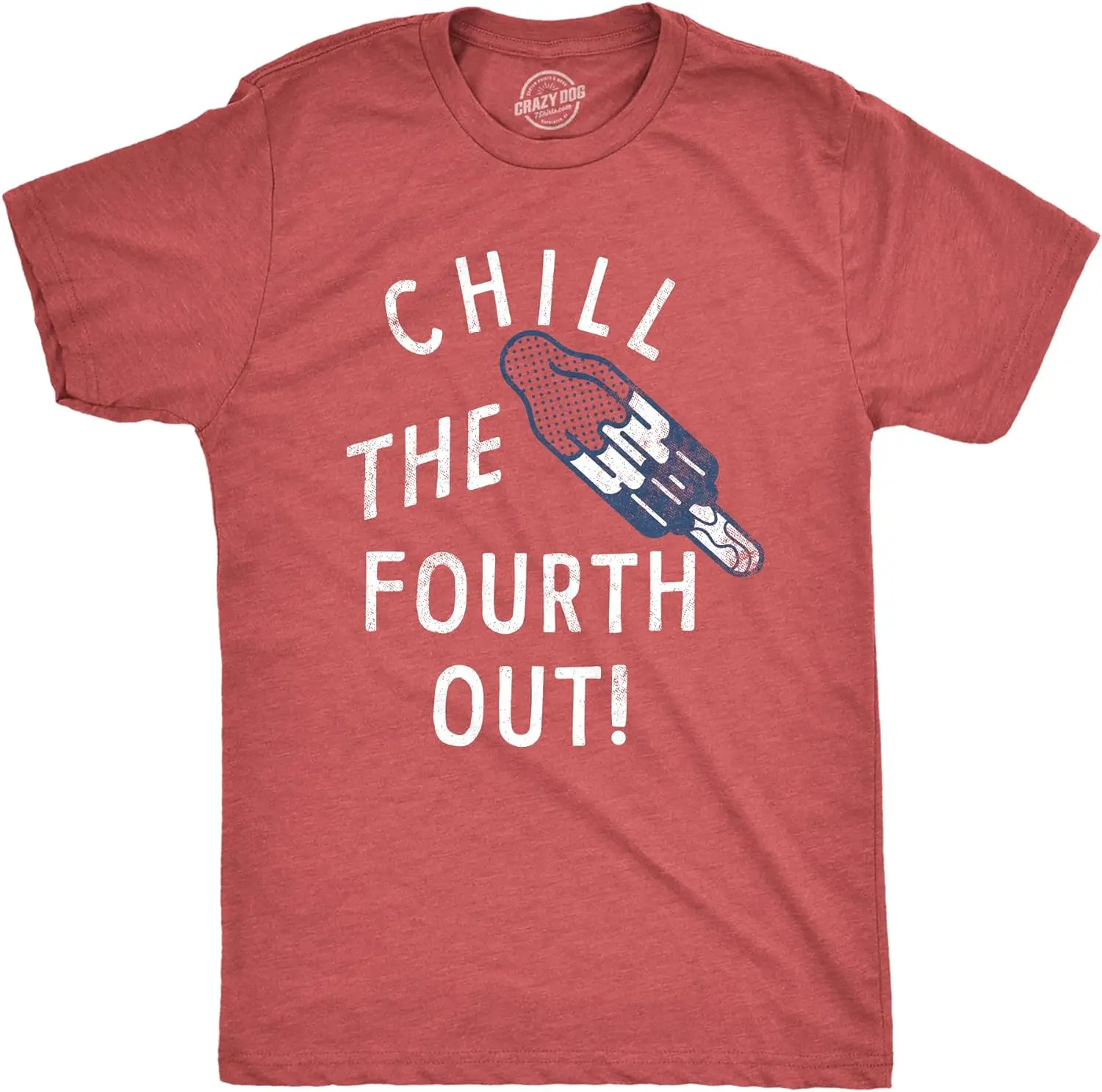 Mens Chill The Fourth Out T Shirt Funny Fourth of July Popsicle Joke Tee for Guys
Mens Chill The Fourth Out T Shirt Funny Fourth of July Popsicle Joke Tee for Guys