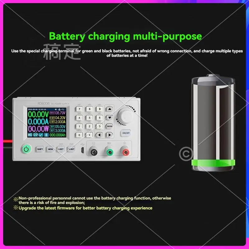 ATTT-RD6006W Digital Control Power Supply Buck Converter 60V 6A DC Voltage Step Down Power Supply Regulated Module
ATTT-RD6006W Digital Control Power Supply Buck Converter 60V 6A DC Voltage Step Down Power Supply Regulated Module