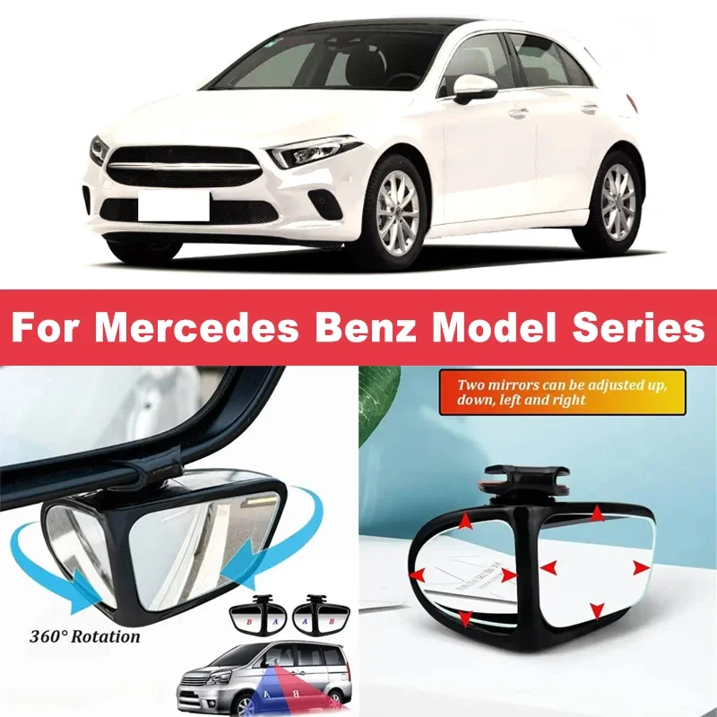 2Pcs 360° Adjustable Blind Spot Mirrors Convex Wide Angle Rearview For Mercedes Benz C E S GLC GLE CLA CLS A GLA GLB GLS SLK G
2Pcs 360° Adjustable Blind Spot Mirrors Convex Wide Angle Rearview For Mercedes Benz C E S GLC GLE CLA CLS A GLA GLB GLS SLK G