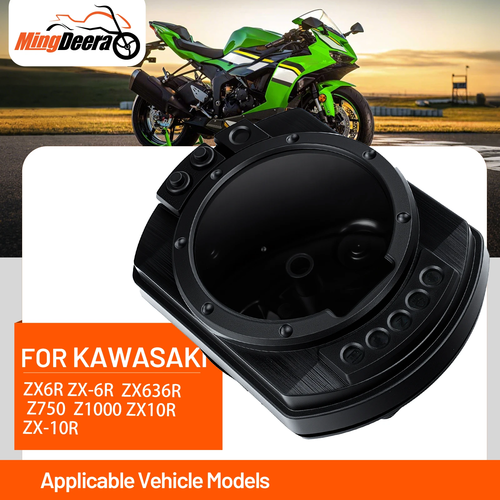 Motorcycle Speedometer Instrument For Kawasaki ZX6R 2003-2006 ZX6 2003-2006 Z750 2003-2006 Z1000 2003-2006 ZX10R 2004-2005
Motorcycle Speedometer Instrument For Kawasaki ZX6R 2003-2006 ZX6 2003-2006 Z750 2003-2006 Z1000 2003-2006 ZX10R 2004-2005