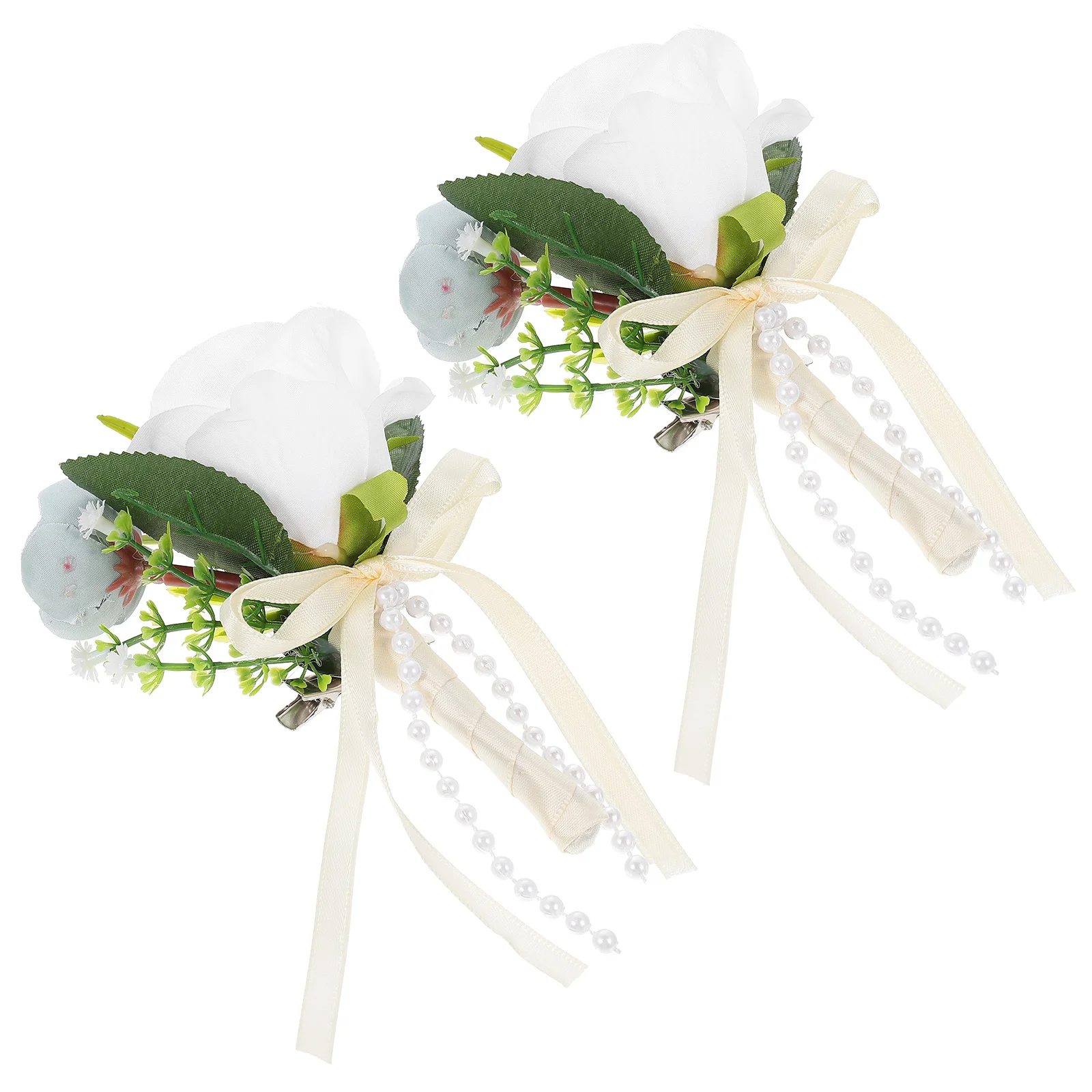 2Pcs Simulation Rose Corsage Artificial Wedding Flower Decor Bridesmaid Brooch Bride Accessories Fashionable Durability
2Pcs Simulation Rose Corsage Artificial Wedding Flower Decor Bridesmaid Brooch Bride Accessories Fashionable Durability