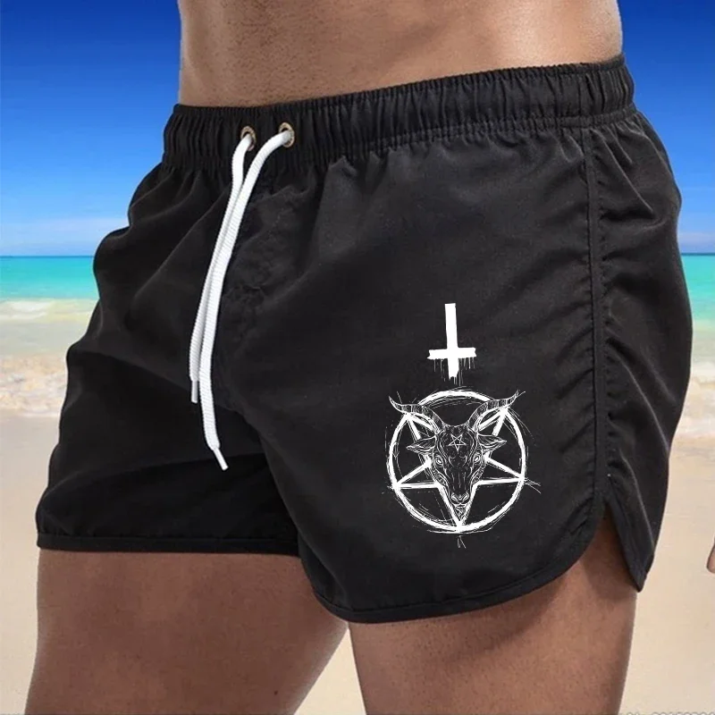 Мужские шорты 2026 Satan Pattern: летние повседневные спортивные шорты для пляжа, тренажерного зала, фитнеса, бега, серфинга, велоспорта
Мужские шорты 2026 Satan Pattern: летние повседневные спортивные шорты для пляжа, тренажерного зала, фитнеса, бега, серфинга, велоспорта