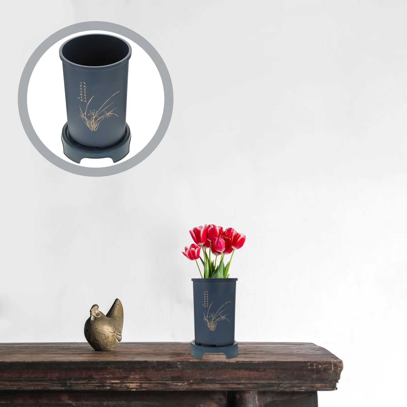 1Set Resin Orchid Pot Simple Breathable Planter Indoor Garden Flower Holder Decorative Plant Pot for Office Balcony
1Set Resin Orchid Pot Simple Breathable Planter Indoor Garden Flower Holder Decorative Plant Pot for Office Balcony