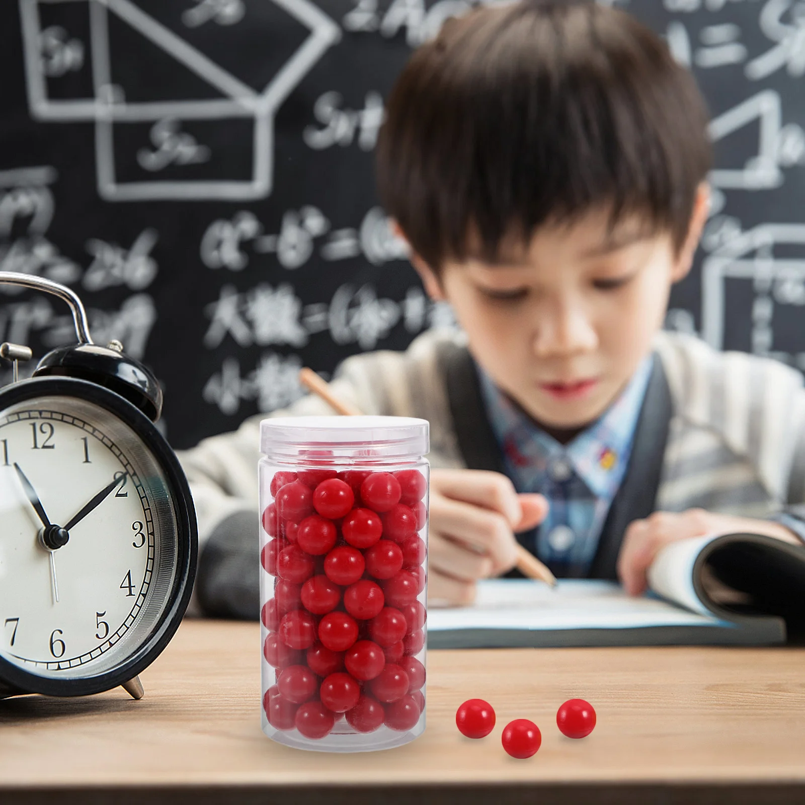 100Pcs Colored Counting Balls Small Solid Plastic Balls Math Learning Supplies Elementary School Teaching Math Teaching Supplies
100Pcs Colored Counting Balls Small Solid Plastic Balls Math Learning Supplies Elementary School Teaching Math Teaching Supplies