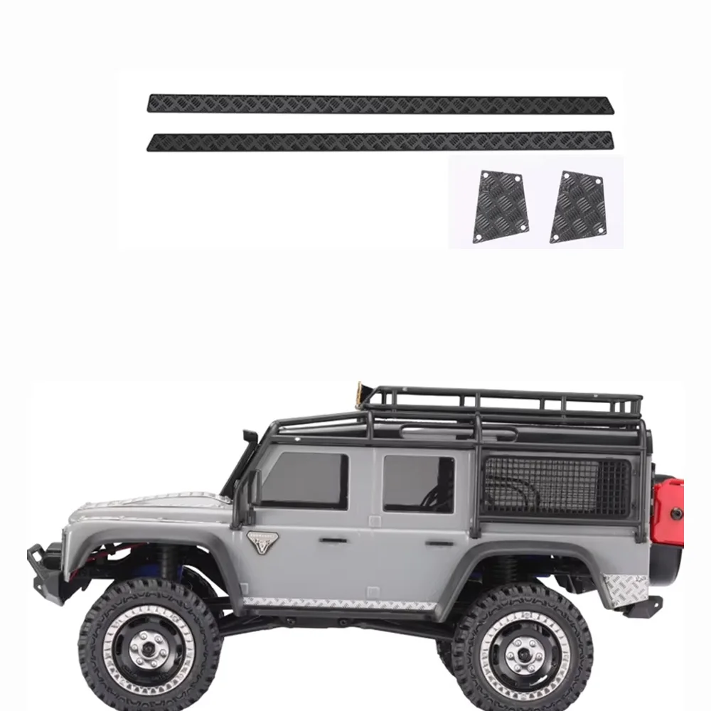 For Trax Trx-4m 1/18 Defender Body Metal Side Skirt Side Anti-scratch Strip Metal Rear Anti-skid Plate
For Trax Trx-4m 1/18 Defender Body Metal Side Skirt Side Anti-scratch Strip Metal Rear Anti-skid Plate