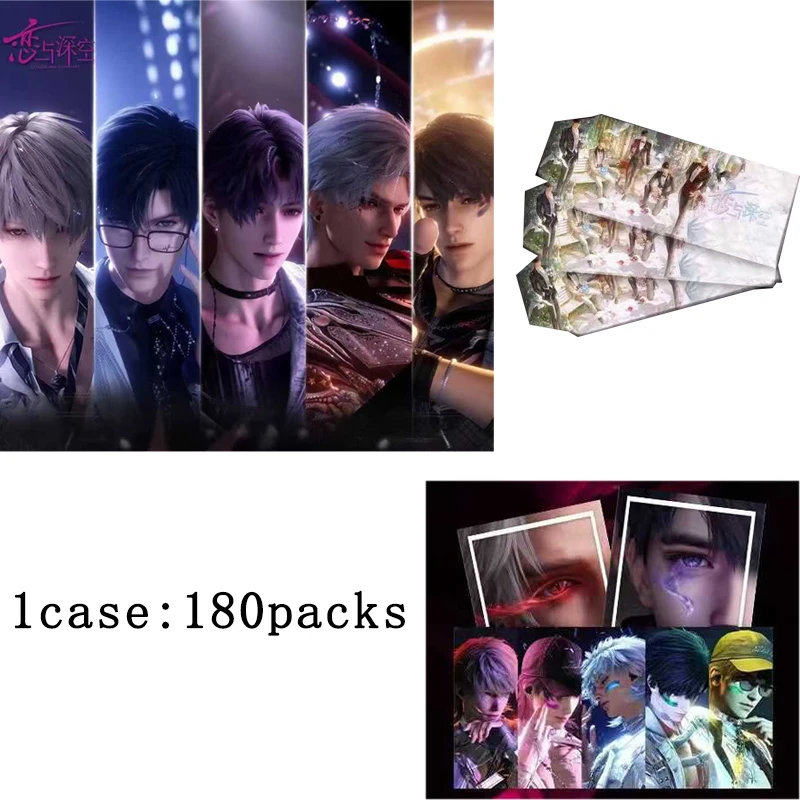 Коллекционные карты Love and Deepspace, роскошная фольгированная скретч-карта, серия Deep Space, официальная коллекционная игровая игрушка, подарочная коробка
Коллекционные карты Love and Deepspace, роскошная фольгированная скретч-карта, серия Deep Space, официальная коллекционная игровая игрушка, подарочная коробка