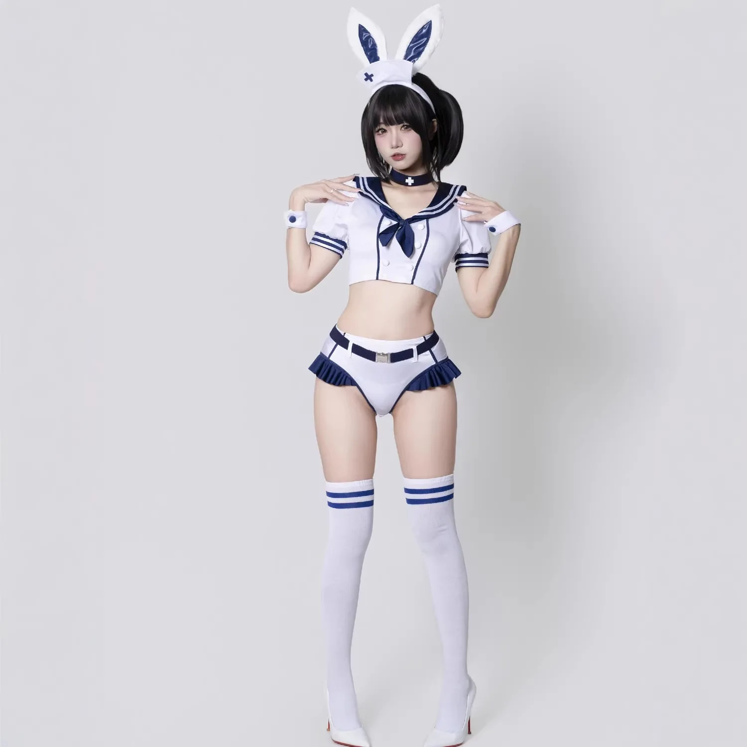 Original Navy Rabbit Girl Cosplay Costume Cute Sexy Ear Collar One-Piece Maid orm Women's Sexy Outfit Student School orm
Original Navy Rabbit Girl Cosplay Costume Cute Sexy Ear Collar One-Piece Maid orm Women's Sexy Outfit Student School orm