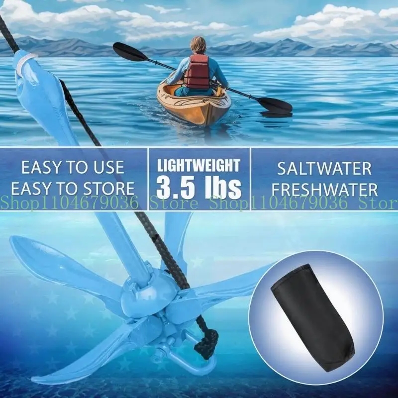 652F Rotating Lock Rings Foldable Mooring System 1500G Perfect for Fishing Photography
652F Rotating Lock Rings Foldable Mooring System 1500G Perfect for Fishing Photography