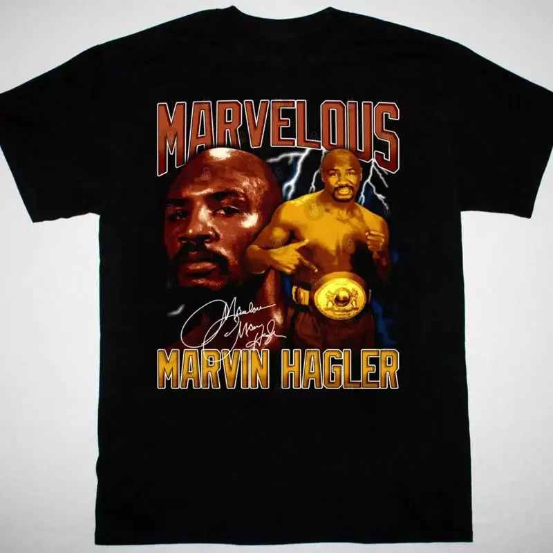 Marvelous Marvin Hagler collage T shirt black s
Marvelous Marvin Hagler collage T shirt black s