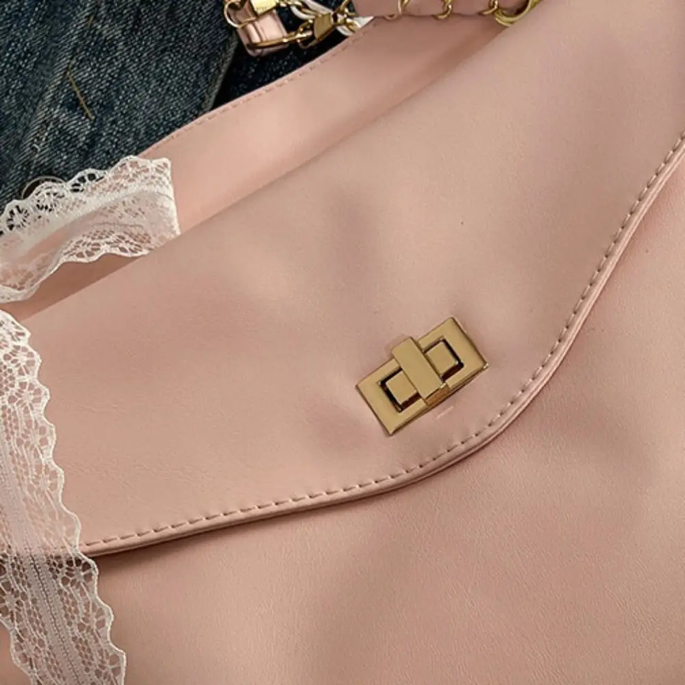 with Ribbon PU Shoulder Bag Small Pack Solid Color Solid Color Shoulder Bag Large Capacity Handbag Retro Crossbody Bag Children
with Ribbon PU Shoulder Bag Small Pack Solid Color Solid Color Shoulder Bag Large Capacity Handbag Retro Crossbody Bag Children