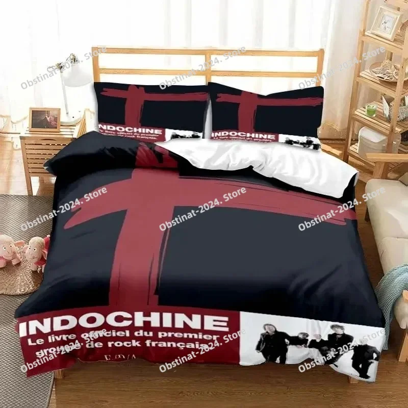 New Indochine Rock Band Bedding Set,Duvet Cover Comforter Bed Set Quilt Cover Pillowcase,King Queen Twin Size Boys Girls Adults
New Indochine Rock Band Bedding Set,Duvet Cover Comforter Bed Set Quilt Cover Pillowcase,King Queen Twin Size Boys Girls Adults
