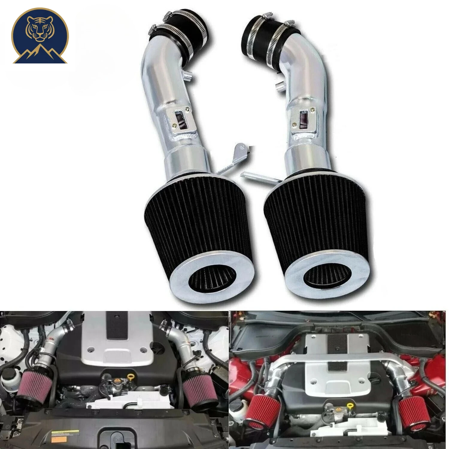 High Performance Cold Air Intake Kit + Filter for Infiniti G37 3.7L 08-13 Nissan 370Z 09-16
High Performance Cold Air Intake Kit + Filter for Infiniti G37 3.7L 08-13 Nissan 370Z 09-16