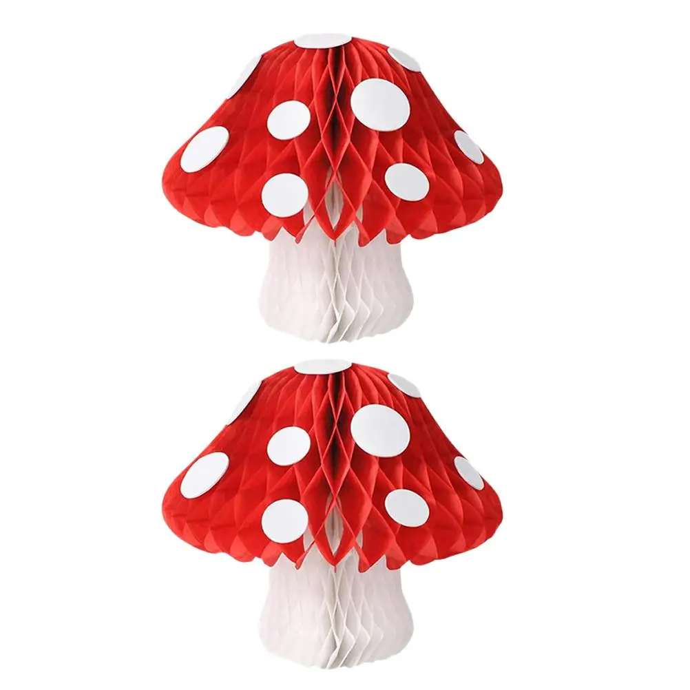 2 Pcs Red Mushroom Honeycomb Decorations Birthday Wedding Garden Party Supplies Vibrant Color Easy Assembly Versatile Placement
2 Pcs Red Mushroom Honeycomb Decorations Birthday Wedding Garden Party Supplies Vibrant Color Easy Assembly Versatile Placement