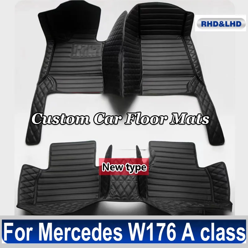 Custom Car Floor Mat for Mercedes W176 A class 2013-2019 Interior Details Car Accessories Carpet
Custom Car Floor Mat for Mercedes W176 A class 2013-2019 Interior Details Car Accessories Carpet