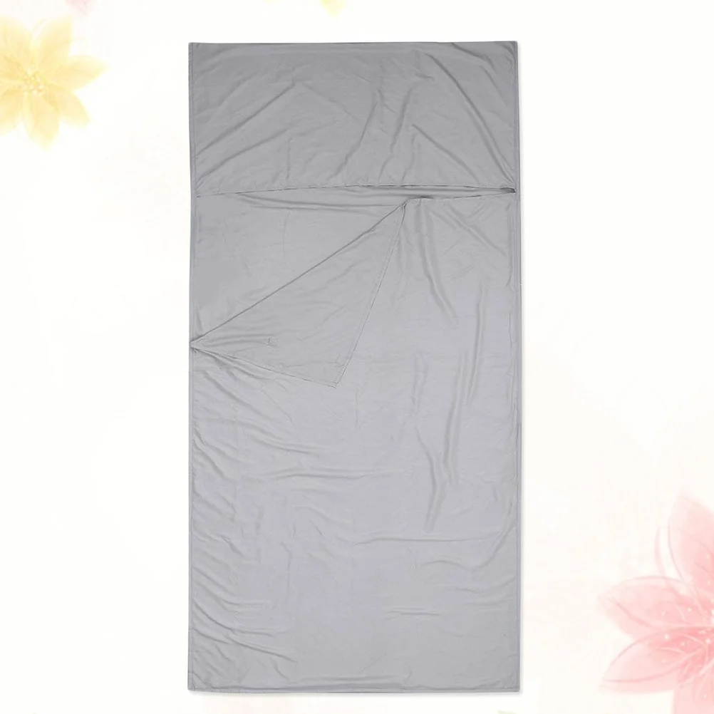 Adult Sleeping Bag Liner Lightweight Travel Sheet Compact Sleep Sack for Camping Hotel Gray Portable Anti Dirty Bedding
Adult Sleeping Bag Liner Lightweight Travel Sheet Compact Sleep Sack for Camping Hotel Gray Portable Anti Dirty Bedding