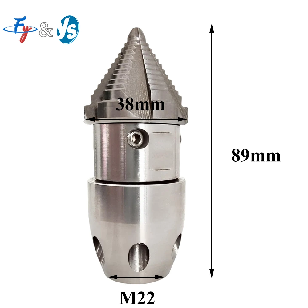 High-Pressure 360° Rotary Sewer Jetter Cleaning Nozzle,Side 4 Rear 6 Pipe Unclog Nozzle for Drainage System
High-Pressure 360° Rotary Sewer Jetter Cleaning Nozzle,Side 4 Rear 6 Pipe Unclog Nozzle for Drainage System