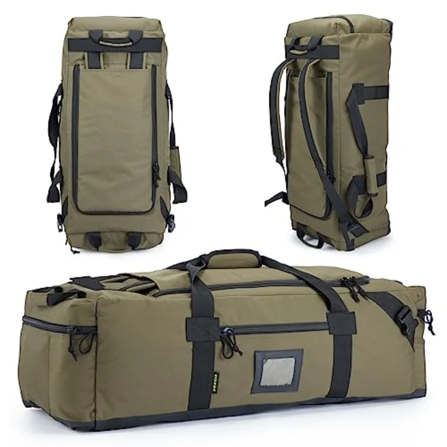 105l Large Duffel Bag For Travel, Gym and Sports - Water Repellent Polyester, Hidden Straps, Shoe Compartment - Perfect Lage Du
105l Large Duffel Bag For Travel, Gym and Sports - Water Repellent Polyester, Hidden Straps, Shoe Compartment - Perfect Lage Du