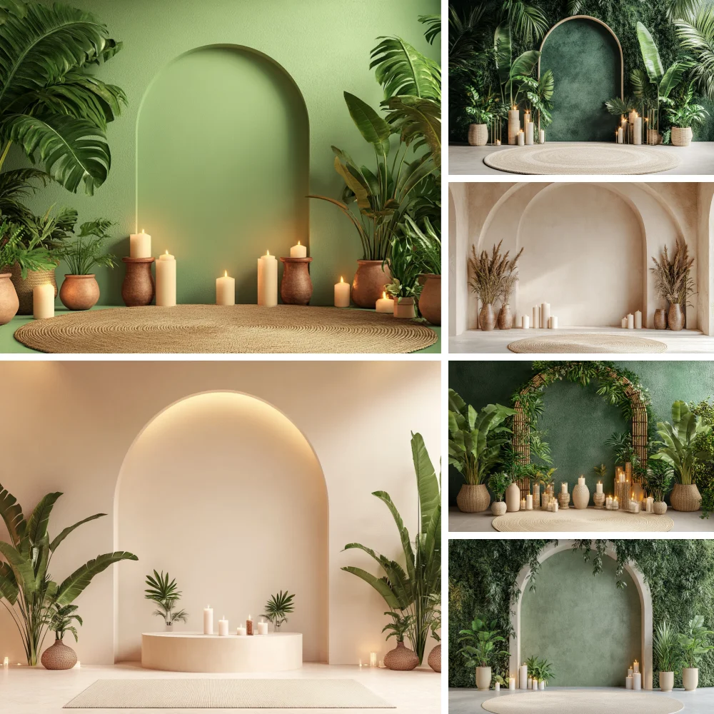 Palm Oasis Arch Wall Boho Backdrop Green Leaf Pampas Floral Potted Plant Wedding Maternity Art Portrait Photography Background
Palm Oasis Arch Wall Boho Backdrop Green Leaf Pampas Floral Potted Plant Wedding Maternity Art Portrait Photography Background