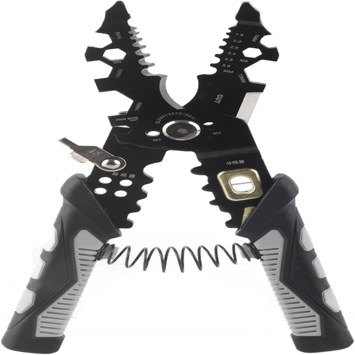 Versatile, efficient 25-in-1 professional grade multifunctional wire cutter and stripper tool for precise DIY projects at home a
Versatile, efficient 25-in-1 professional grade multifunctional wire cutter and stripper tool for precise DIY projects at home a