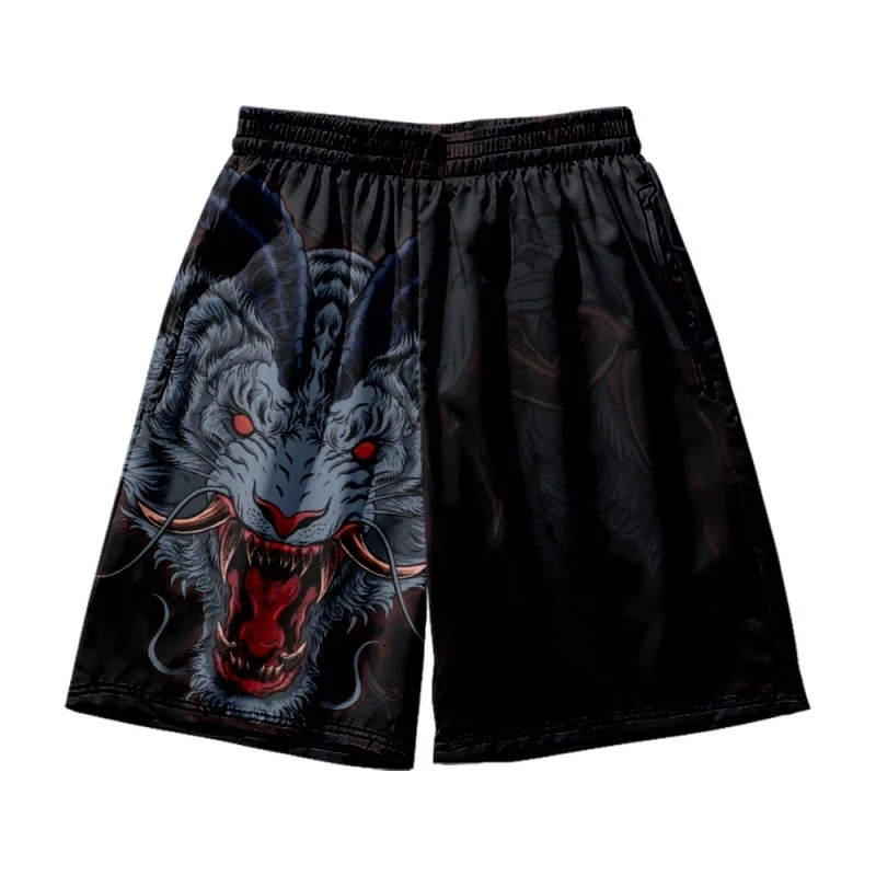 Men's Fashion Running Training Quick Dry Casual Beach Shorts Summer New Breathable Fitness Black Printed Shorts
Men's Fashion Running Training Quick Dry Casual Beach Shorts Summer New Breathable Fitness Black Printed Shorts