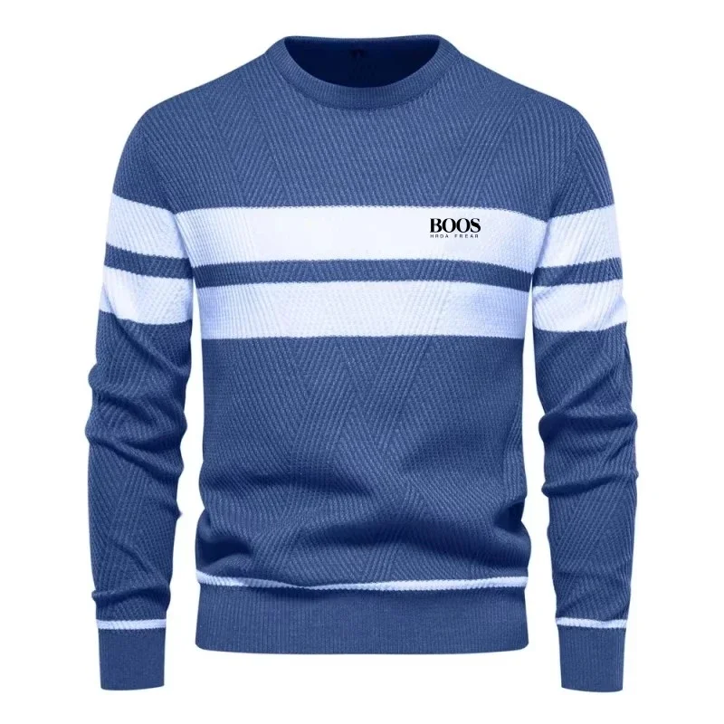 New Autumn Pullover Men's Sweater O-neck Patchwork Long Sleeve Warm Slim Sweaters Men Casual Fashion Sweater Men Clothing
New Autumn Pullover Men's Sweater O-neck Patchwork Long Sleeve Warm Slim Sweaters Men Casual Fashion Sweater Men Clothing