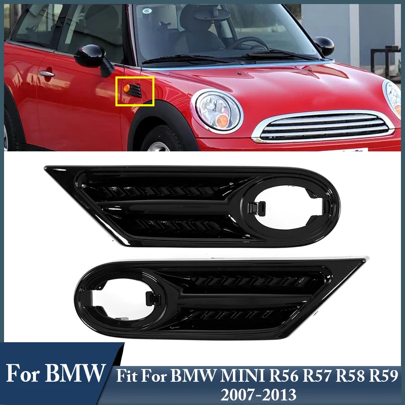 2Pcs/Pair Car Left Right Side Indicator Light Cover Trim Shell For BMW MINI R56 R57 R58 R59 2007 2008 2009 2010 2011 2012 2013
2Pcs/Pair Car Left Right Side Indicator Light Cover Trim Shell For BMW MINI R56 R57 R58 R59 2007 2008 2009 2010 2011 2012 2013