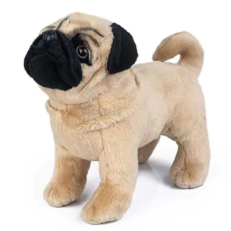 Lifelike Standing Pug Dog Plush Soft Stuffed Animals Doll Birthday Christmas Gifts For Kids Toy
Lifelike Standing Pug Dog Plush Soft Stuffed Animals Doll Birthday Christmas Gifts For Kids Toy