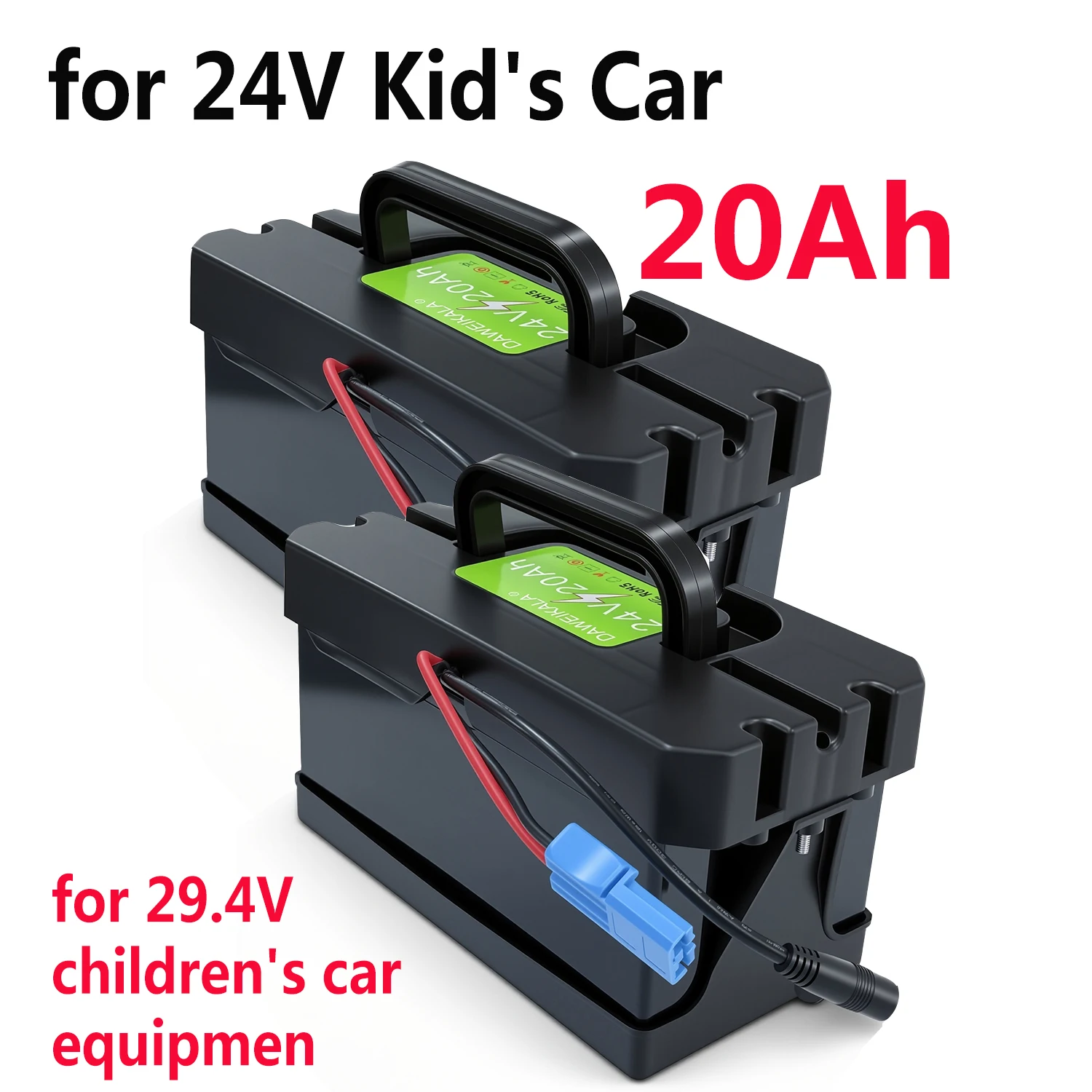 New Full Capacity 24V 18650 Battery with built-in 30A BMS 20AH Lightweight & Safe for Kids’ Cars
New Full Capacity 24V 18650 Battery with built-in 30A BMS 20AH Lightweight & Safe for Kids’ Cars