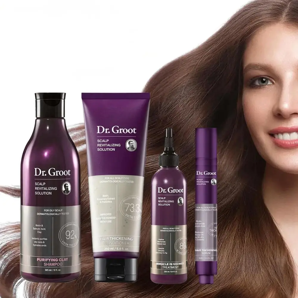 Dr. Groot Anti-hair Loss Shampoo Oil Control Smoothing Conditioner Follicle Repairing Essence Anti-frizz Scalp Care Essence Oil
Dr. Groot Anti-hair Loss Shampoo Oil Control Smoothing Conditioner Follicle Repairing Essence Anti-frizz Scalp Care Essence Oil