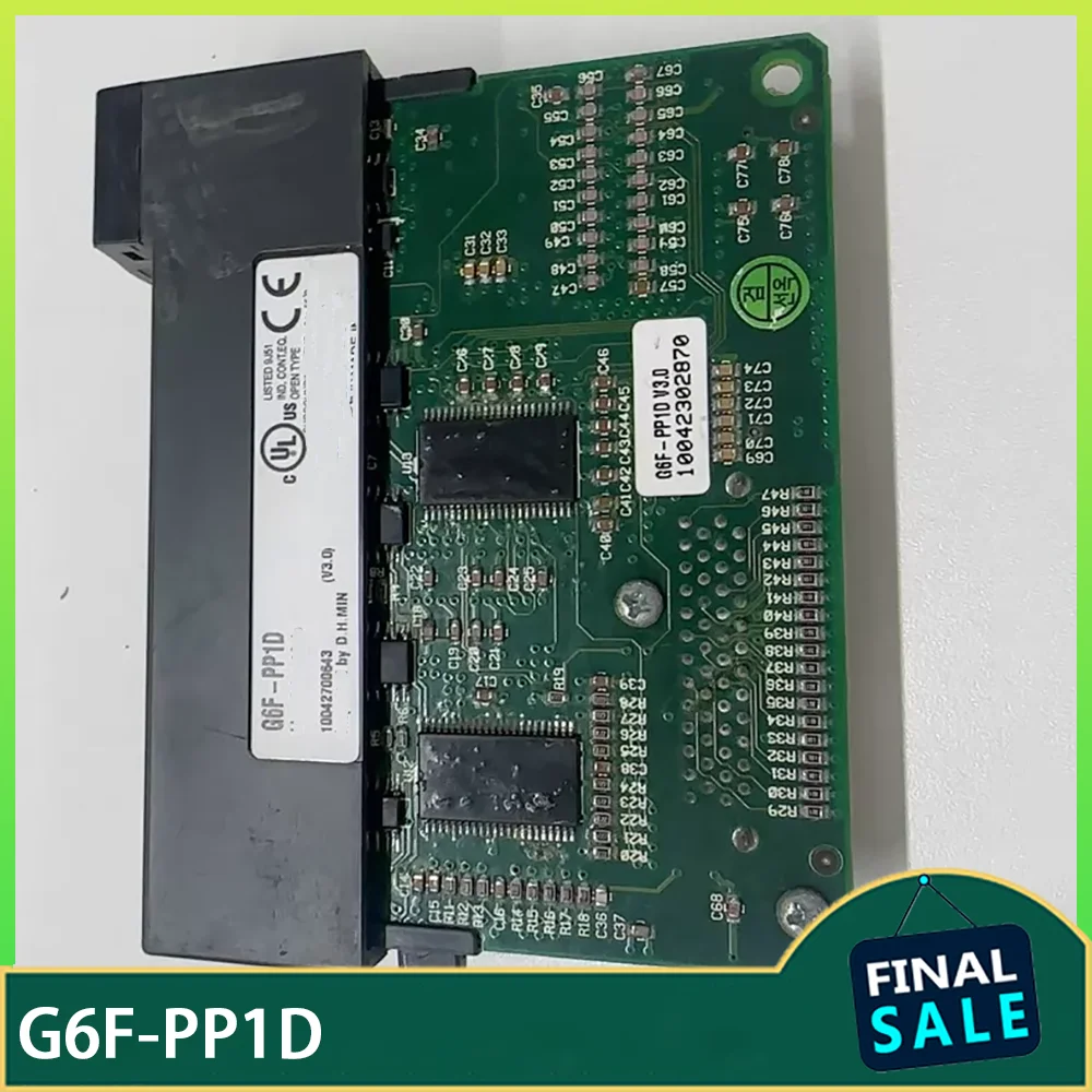 Controller Input Output Module G6F-PP1D
Controller Input Output Module G6F-PP1D