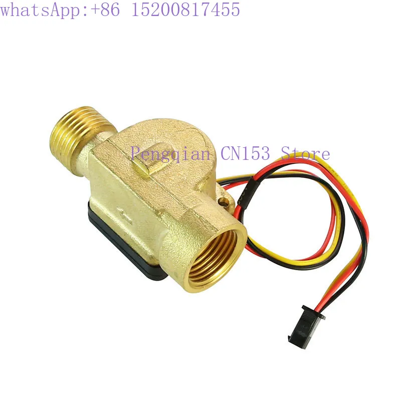 B26 G1/2 "Female/External Brass Water Turbine Flow Meter, NPN Pulse Output, 5-18V, For Boiler Coolers, 1-25LPM
B26 G1/2 "Female/External Brass Water Turbine Flow Meter, NPN Pulse Output, 5-18V, For Boiler Coolers, 1-25LPM