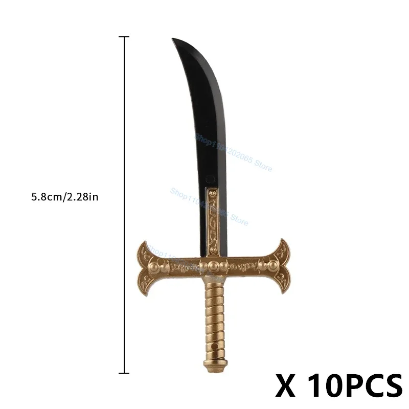 Accessories Axe Hammer Shield Medieval Weapon Assembly Building Blocks Action Figures Toys for Children Gifts PJT059 10PCS
Accessories Axe Hammer Shield Medieval Weapon Assembly Building Blocks Action Figures Toys for Children Gifts PJT059 10PCS