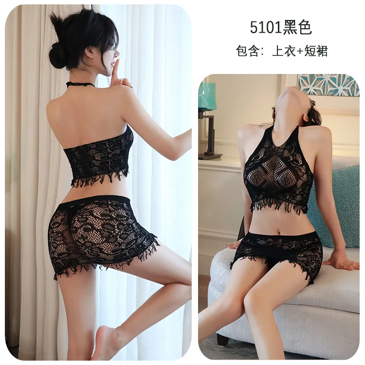 Длинное ночное сексуальное женское белье с бретелькой на шее и кисточками, ажурная сетка из двух предметов, униформа, облегающие чулки 5101
Длинное ночное сексуальное женское белье с бретелькой на шее и кисточками, ажурная сетка из двух предметов, униформа, облегающие чулки 5101